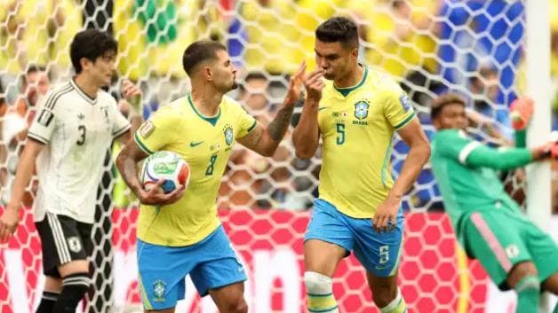 Casemiro entra para a história e se torna o 2º jogador mais velho a marcar pelo Brasil em Copas do Mundo