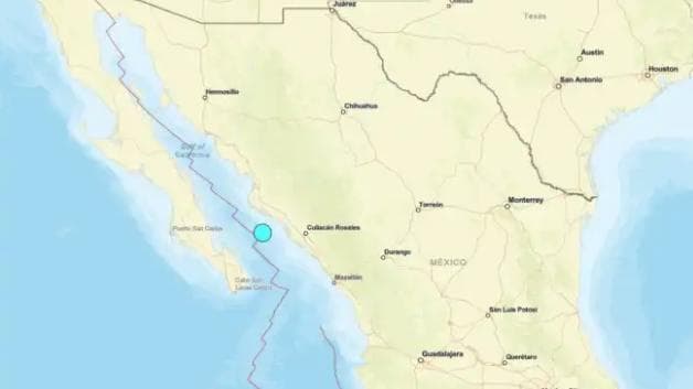 Terremoto de magnitude 5,7 atinge a costa do México, informa serviço geológico dos EUA