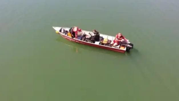 Bombeiros seguem buscas por dois pescadores desaparecidos no Rio Paranaíba