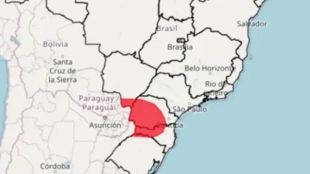 Alerta de tornado e microexplosão coloca regiões do Brasil em nível de grande perigo