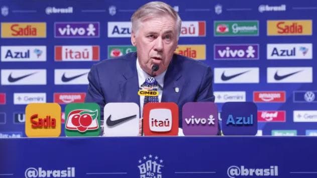 Com zagueiro do Cruzeiro, Ancelotti convoca Seleção Brasileira para amistosos contra Japão e Singapura