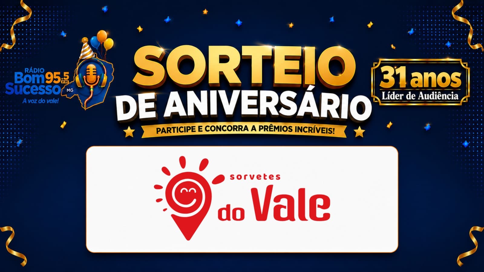 Sorteio 32 - Sorvetes do Vale