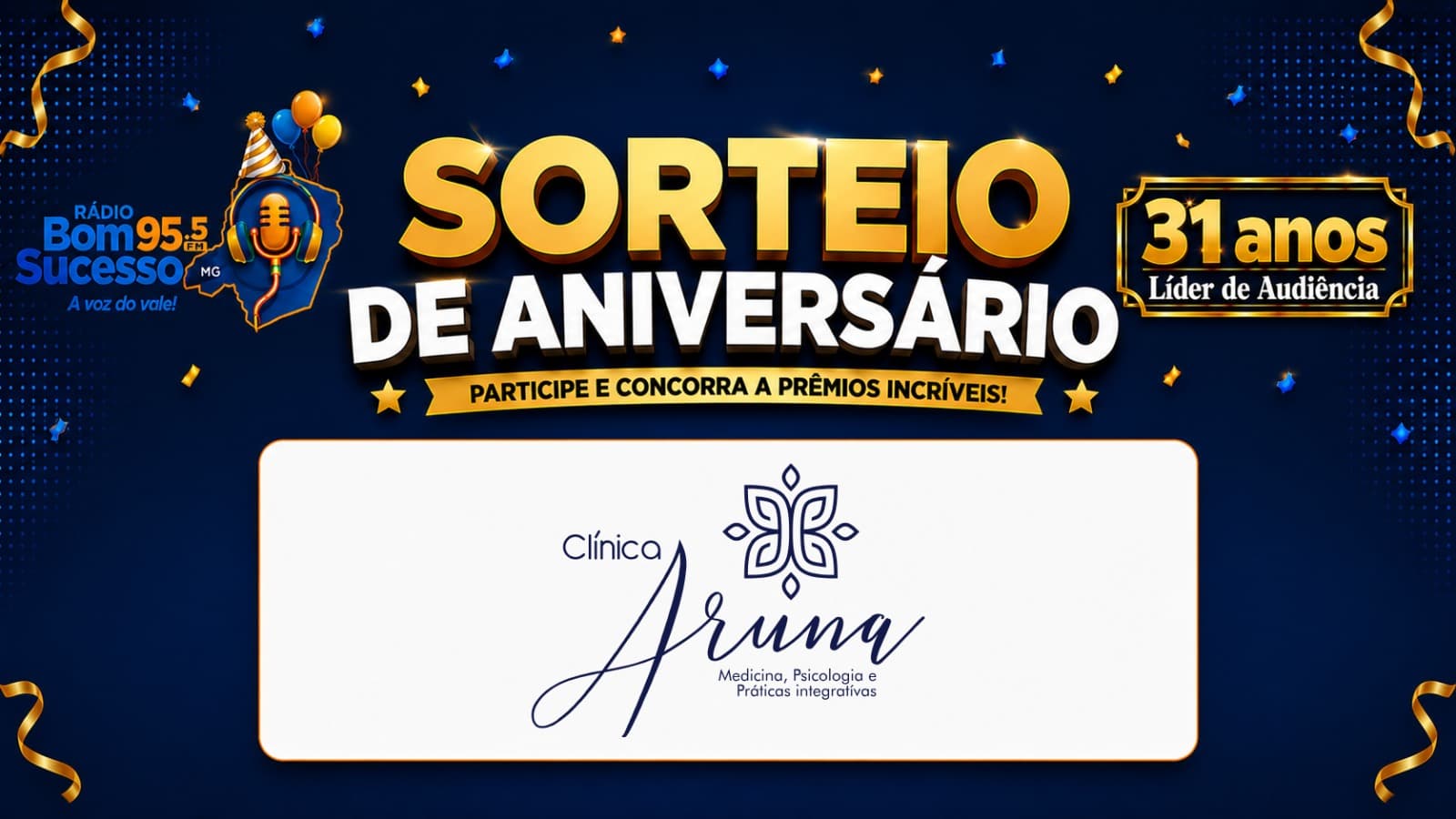 Sorteio 43 - Clínica Aruna